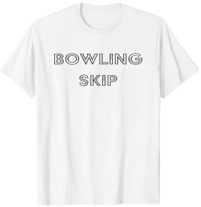 Bowling Skip Bowlers Bowls T-Shirt