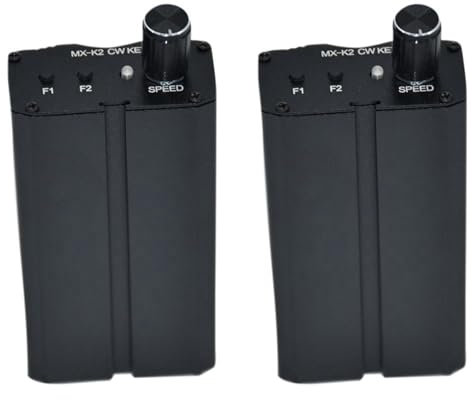 ISTOVO 2X MX-K2 CW Auto Speicherschluessel Contoller Morse Code Keyer Fuer Ham Radio Verstaerker