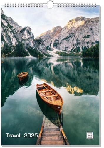 artboxONE Kalender 2025 Travel Wandkalender A3 2025 Architektur - Designkalender Wand