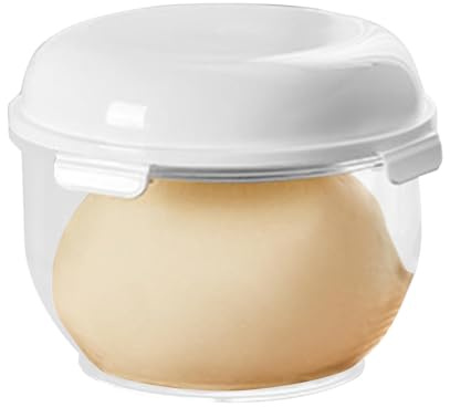 HunicandIU Caja de fermentación para , recipiente para fermentación de pan, caja de almacenamiento para , recipiente transparente para fermentación con tapa, caja de pizza antiadherente