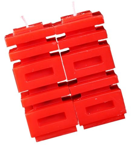 Cabilock Kerze Chinesische Doppel Set Rote Hochzeit Kerzen Romantische und Chic Aussehen