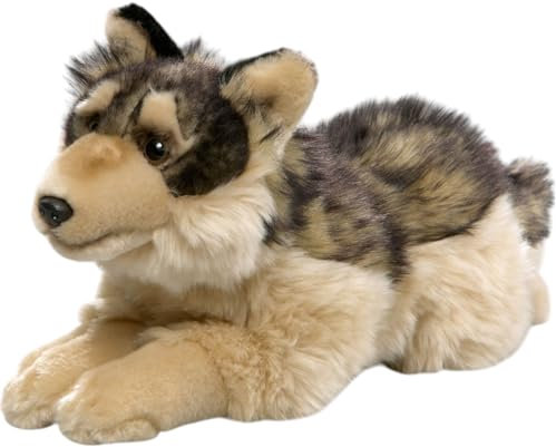 Carl Dick Wolf liegend ca. 38cm Plüschtier, Stofftier, Kuscheltier 3672