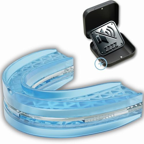 Schnarchschiene gegen Schnarchen und Knirschen | Anti-Snoring Mouth Guard (schnarchstopper,aufbissschiene) | endlich Schnarchfrei mit anti Schnarch zahnschiene - Anpassbar wie vom Zahnarzt Verstellbar