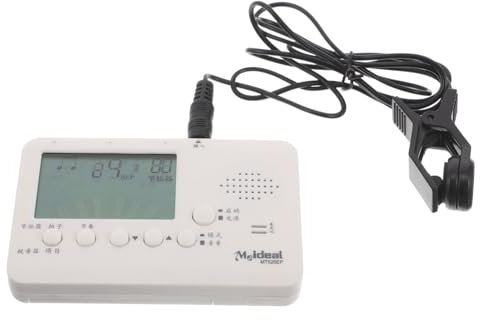 Toyvian Stimmgerät Für Erhu-instrumente Gehämmertes Hackbrett Akustische Bassgitarre Klangtherapieinstrumente Programmierbarer Thermostat Akustikgitarrenzubehör Rohre Otto Weiß -harz