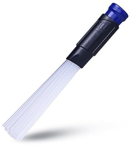 SECALIFE 2 Pieces Vac Mate Attachment, Vacuum Accessories, Dust Brush Cleaner Rigid Tech Vacuum, Straws Plastic Flexible Dust Remover, Window Vacuum Cleaner Car Cleaning Kit