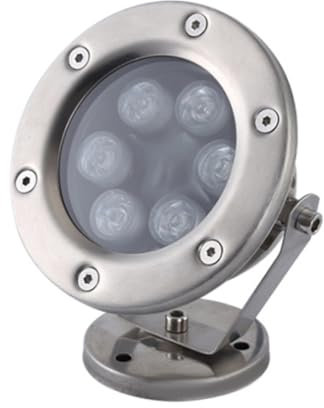 Toyvian Led-unterwasserleuchte Für Pool Teich Mit Hochfestem Edelstahlgehäuse Und Superheller Integrierter Led Für Stimmungsvolle Beleuchtung in Badewanne Teich Springbrunnen Aquarium Und