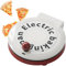 1000W Electric Baking Pan, Electric Pizza Maker, 8 Inch / 23Cm, Double-sided Heating, Non-stick Coating, 180° Opening and Closing, for Making Pizza, Fried Rice, and Frying Steak