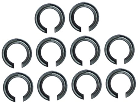 Kuntesetty 10x Bagues D'adaptation pour Abat-Jour E27 vers E14 42 Mm vers 29 Mm Pièces de Rechange