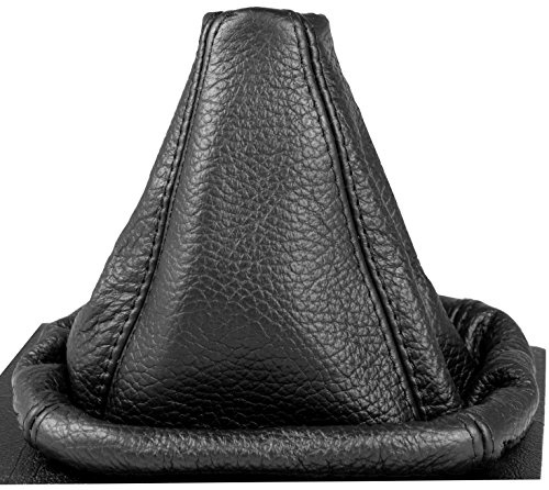 Schaltsack für Ford Mondeo MK4 - Bj. 2007 - 2014 - aus echtem Leder - Schwarz - Schaltmanschette - Manschette für Gangschaltung - Schalthebelmanschette für Schaltgetriebe - Echtleder - A0014