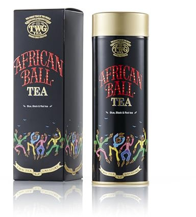 TWG Tea | African Ball Tea | Loose Leaf Black Tea | Orchids & Spices | Haute Couture Tin, 100g | Gift Set