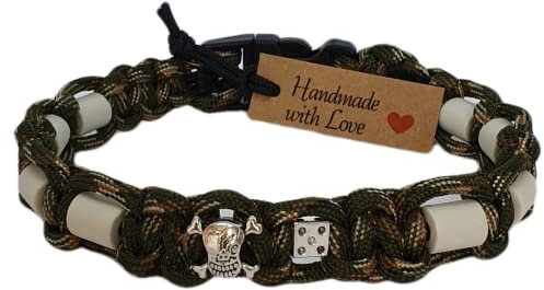 EM-Keramik-Halsband für Hunde/EM-Hundehalsband - Undercover Dog - ARMY-Grün-Mix