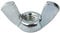 (6mm) M6 Wing Nuts Butterfly Nuts Bright Zinc Plated to Fit Bolts Screws WingNuts DIN 315 - (Pack of 1pcs)