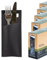 Prime Guest Bestecktasche Prime Fit 85x190mm, Bestecktaschen mit Serviette in Weiß, Serviettentasche ideal für Gastronomie und Feiern 500 Stück (Schwarz)