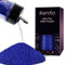 Renfio Poudre de paillettes ultra fines bleu métallisé 80 ml pour verres en résine, peinture Slime, art, décoration d'ongles, bleu océan profond