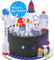 MEZHEN Astronauten Tortendeko Geburtstag Kuchen Deko Astronaut Figuren Kuchendeko Weltraum Cake Topper Happy Birthday Kindergeburtstag Torte Deko Geburtstagsparty Kuchendekoration