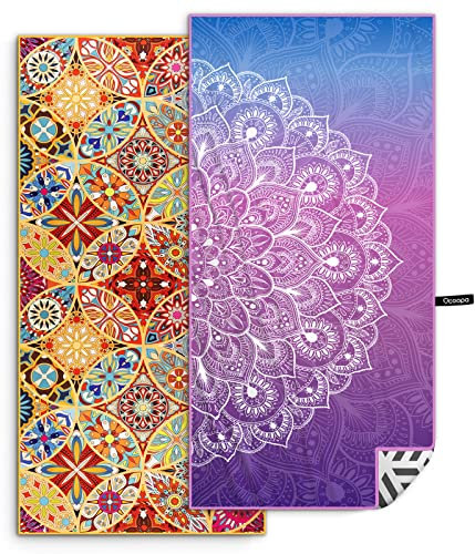 OCOOPA Mikrofaser Strandtuch - Extra großes 178x80 cm Schnell Trocknendes, Weiches, Leichtes, Pflegeleicht, Kompaktes, Sandfreies Handtuch, Perfekt für Strand Schwimmen(2 Stücke)