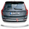 RECAMBO Ladekantenschutz Edelstahl matt gebürstet mit Textur - kompatibel für Volvo XC90 2 - BJ ab 2015 - Styling und Schutz für die Stoßstange