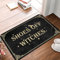 PITFS Mat In House Shoes Off, Witches Doormat Playroom Decor Front Door Rugs Indoor(40X60CM)