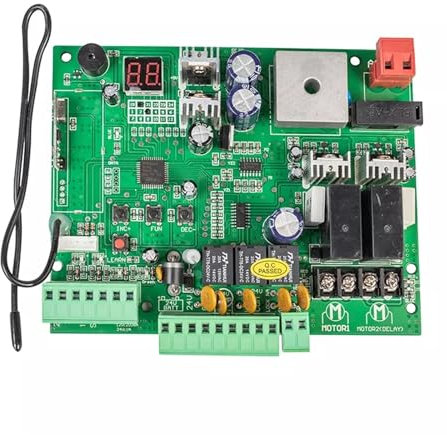 Placa lógica de repuesto para operador de puerta, Placa de control de PCB de 24 V CC for abridor automático de puerta batiente de doble brazo, panel de control, de centro de control inteligente, acces