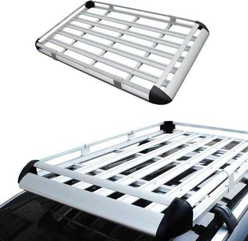 Porte Bagages de Toit de Voiture pour Peugeot 5008 II SUV T87 / 5008 I T8 2009-2023 2024 2025, Panier de Toit Galerie de Toit Panier à Bagages pour Transporter Matériels