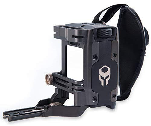 Tilta Side Focus Handle Type I (Support F970 Battery) with Built in T5 SSD Holder Compatible With Nikon Z7 BMPCC 4K 6K Tilta Grey TA-SFH1-97-G