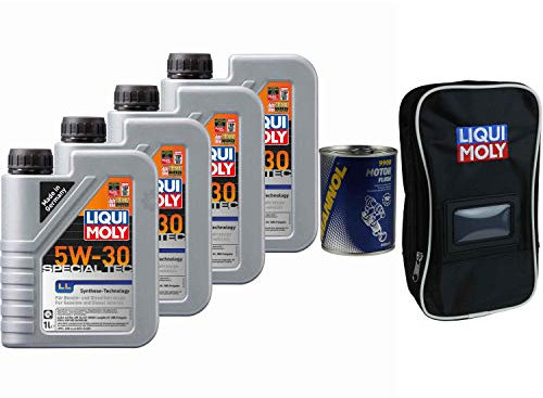 QR-PARTS 69811561 4L Motoröl Liqui Moly Special Tec LL 5W-30 1xMotor Flush inkl. Tasche