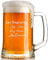 ukgiftstoreonline Engraved Personalised Pint Glass Beer Tankard Gift Boxed
