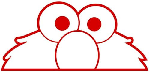 Decus Shop ELMO XL 1278 (rot) // Sticker OEM JDM Style Aufkleber