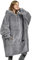 Kato Tirrinia Übergroße Warme Hoodie Sweatshirt Decke, Weiche Flanell Damen Deckenpullover, Komfortable Kapuzenpullover, Gemütlich Geschenke Decke für Erwachsene, Männer, Frauen, Teenager, Aschgrau