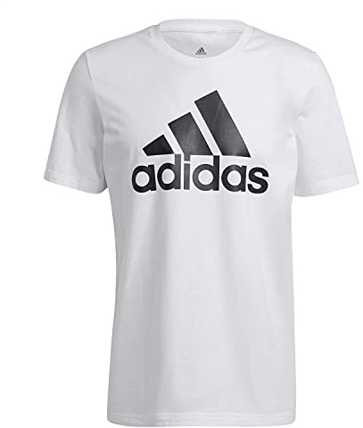adidas Herren Sl Sj T Shirt, Weiß / Schwarz, XL EU