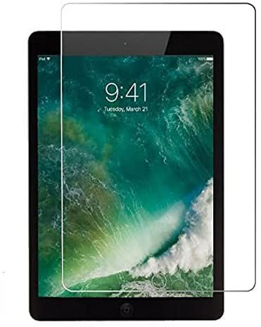 DN-Technology Screen Protector For iPad Air 9.7 inch 5th/6th Generation Tempered Glass Cover Case Friendly Transparent Guard with Bubble Free Easy Installation (Clear)