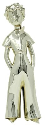 NEAMEDIA THE CHARACTER COMPANY Der kleine Prinz Scultpure 30 cm Gold, Deko-Objekt und modernes Design, Geburtstag, Taufe, Hochzeit, Geburt, Muttertag