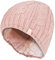 HEAT HOLDERS - Damen Mütze mit Fleecefutter für Winter und Herbst | Strick Beanie mit Warm Fleece (Einheitsgröße, Dusky Rosa)