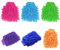 Hillylolly Mikrofaser Handschuhe Auto, 6 Stück, 18.5*14cm (Farbe zufällig)