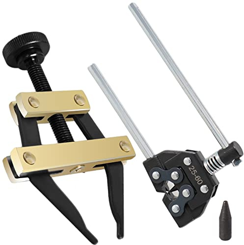 YIUIY Rollenkettenbrecher Cutter Kettenhalter Abzieher Demontage Werkzeuge Kit #25-60 Ketten Ersatz Set für Fahrrad Motorrad Go Kart ATV