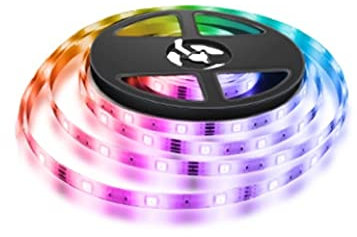 MOOMOO Like A Breeze Ambientale PC TV Luci a Striscia LED retroilluminazione for HDMI. Dispositivi USB Kit Luce a LED for sincronizzazione a Colori a Nastro for PS. Switch Xbox. TV Scatola