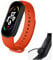 M7 Smart Watch - Waterproof Sport Fitness Tracker with Heart Rate Monitor, Blood Pressure Tracking, for Men & Women, Compatible with Android & iOS (Red)