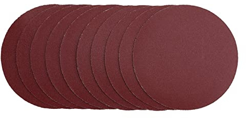 Draper Sanding Discs, 125mm, Hook & Loop, 240G (Pack of 10) 03156
