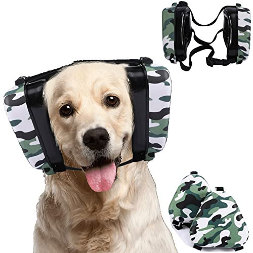KyneLit Hunde Ohrenschützer Hund Gehörschutz, Hund Gehörschutz für Feuerwerk und laute Geräusche - Geräuschreduzierung und Gehörschutz für Hunde