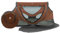 Deryan Kleinkind Reisebett mit Matratze ab Geburt bis 4,5 Jahre - Pop Up Kleinkindbett Babyzelt in 2 Sekunden aufgestellt - inkl. Moskitonetz & Reisetasche - 136x84x62cm (Caramel)