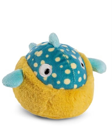 NICI Kuscheltier Kugelfisch Volker 15cm - Plüschtier zum Kuscheln und Liebhaben, Nachhaltig produziertes Stofftier aus recycelten Materialien – 49787