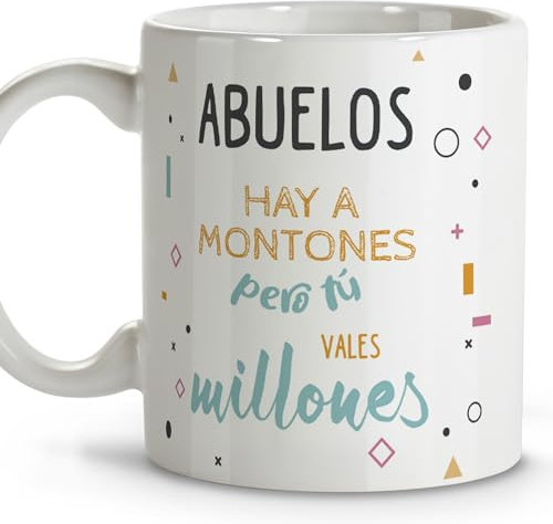 Cadeaux originaux homme. Tasses à café. Cadeau grand-père. Cadeaux pour grands-parents. Tasse en céramique 330 ml.