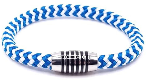 Generisch JoJewelry Armband mit emailliertem Edelstahlmagnetverschluss (Ocean waves, 19.00)