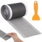 VMUTGA Filtro de Cabello para Ducha, Filtro Desechable Rejilla Floor Drain Sticker para Alcantarillado de Cocina, Baño, 10 cm x 10 m