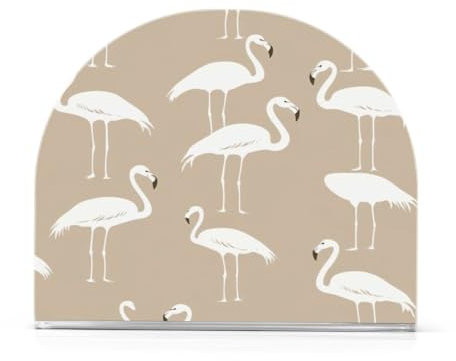 JUMBEAR Porte-serviettes flamant rose pour tables, serviettes en papier pour restaurant, cuisine, bar