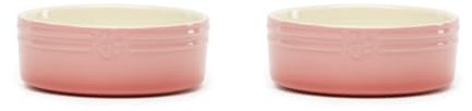 Scruffs Ombre 2pc Ceramic Dog/Pet Bowl Set - Pink 13cm