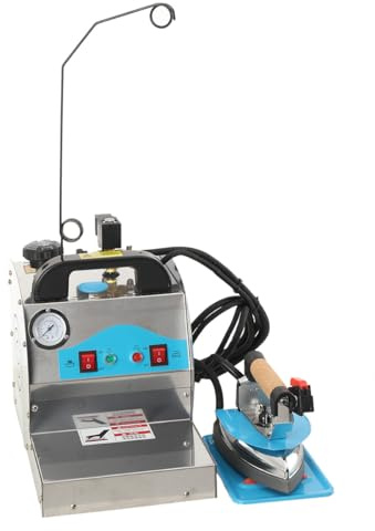 Cozyel 1600W 220V Dampferzeuger mit Bügeleisen, Elektrisches Dampfbügelstation Dampfbügeleisen, 3,5 Liter Wassertank, Dampfbügeleisen Bügelsystem mit Edelstahlkessel, Regelbarem Dampfventil