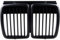 Auto Kühlergrill für BMW E30 3 Series M3 1982-1994, Frontgrill Vordere Stoßstange Grille Wetterfest Kühlergitter Mesh Grill Außen Tuning Zubehör,B/Matte black