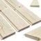 QLS Profilbretter 120 cm Nut und Feder Profilholz Kiefer Gehobelt Getrocknet Naturbelassen - 1 Stück