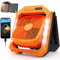 Ventilatore Solare,20000mAh Ventilatore da Campeggio Ricaricabile,Ventilatore da Esterno a Batteria Portatile con Luci LED,3 Velocità ventilatore Tavolo Silenzioso per Viaggio per Esterno Viaggio